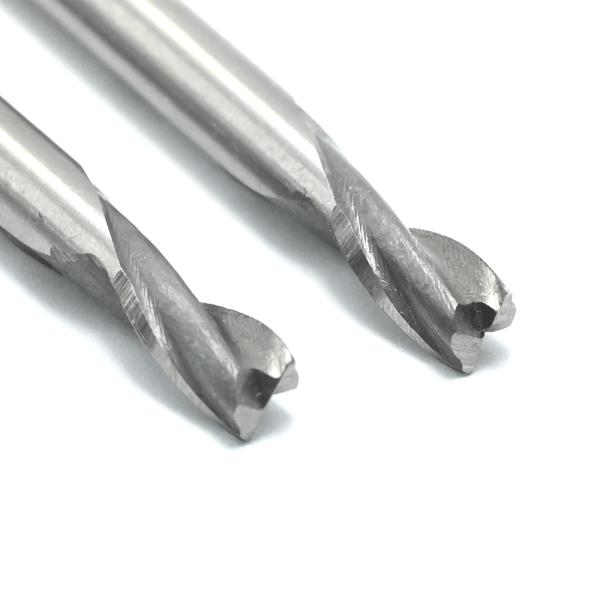 End mill with tooth on end D=6 l=13 L=57 HSS4241 Z=4 d of shank=6 GOST 32831-2014