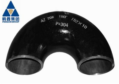 O carbono do revestimento do preto de Az 20# 180° 152*10 P=304 dos encaixes de cotovelo da tubulação um cotovelo é encaixes de tubulação que mude o sentido