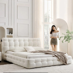 Furniture factory the latest design of lamb velvet fabric sofa set sofa bed can be customized fabric living room sofa
