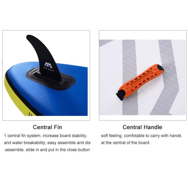 Foldable 300L 320*81*15cm Sup Inflatable Boards