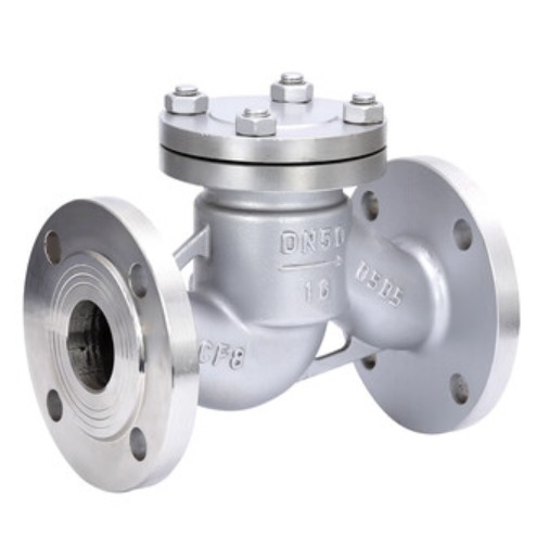 Stainless Steel Flanged Horizontal Lift Check Valve SS304 SS316 High Temp Steam Pipeline Non-return Check Valve