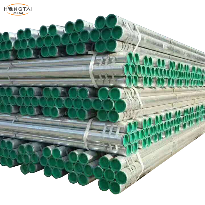 CR2S4 Z275 4 Inch Hot Dipped Galvanized Steel Pipes 600g/M2