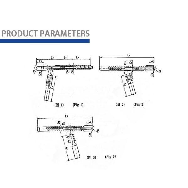 Hydraulic Aluminum Stranded Wire Tension Clamp With Aluminum Clad Steel Core