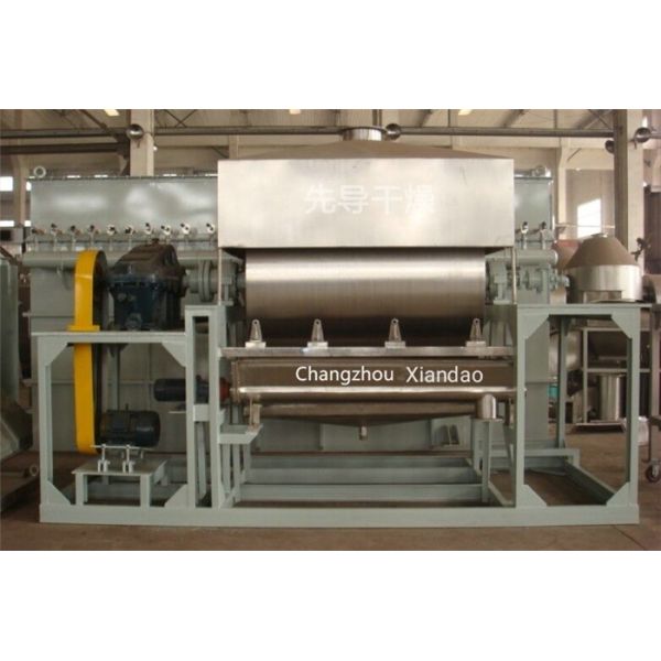 Grand dessiccateur de conduction de cylindre de l'élasticité 40kg/H d'opération