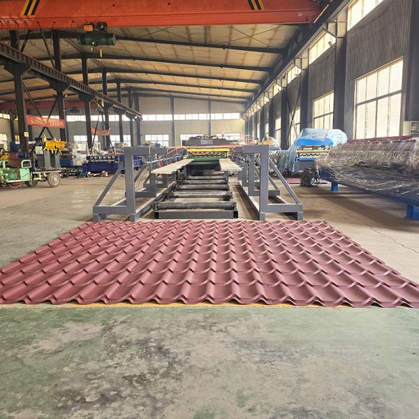 Automatic Color Steel Roofing Tile Roll Forming Machine