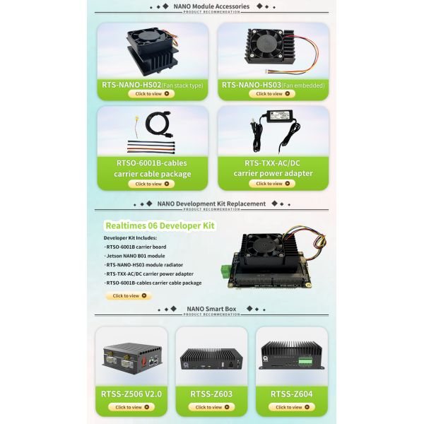 Jetson Nano Realtimes06 Development Kit Development Board for AI Performance Efficiency