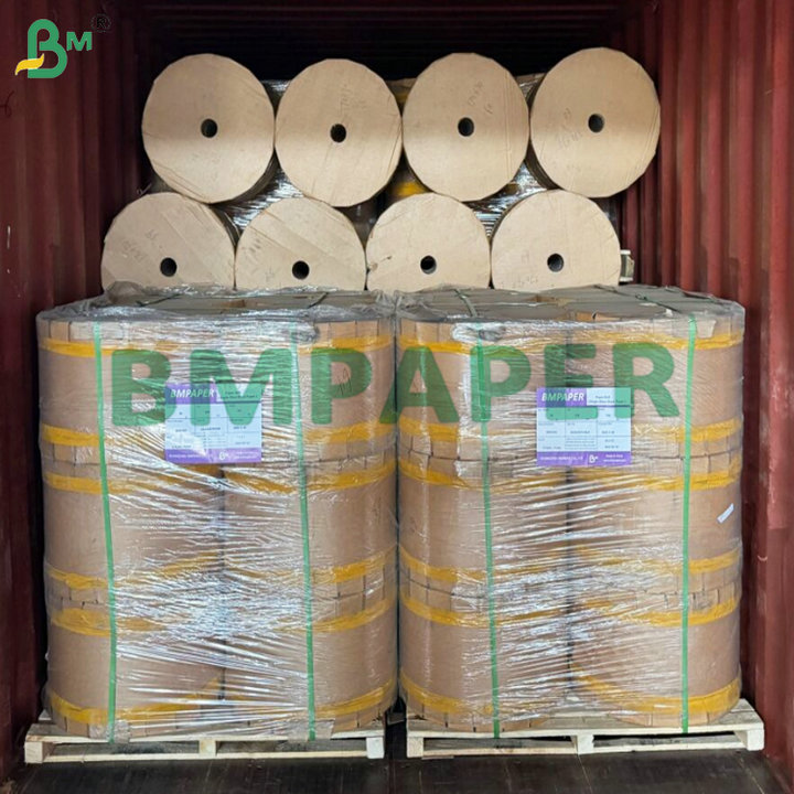 High Burst Strength & Tear Resistance 230gsm 250gsm Heavy-Duty White Kraft Cardboard   for Luggage Tags
