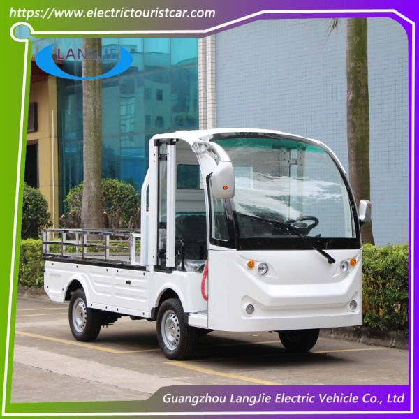 48V Motor Electric Cargo Car 2 Seats AC Motor Controller  For Hotels And Resorts