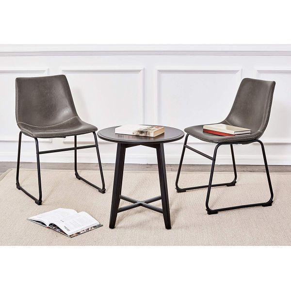 Button Tufted Chair Black Velvet Dining Chair With Gold Legs Modern Style