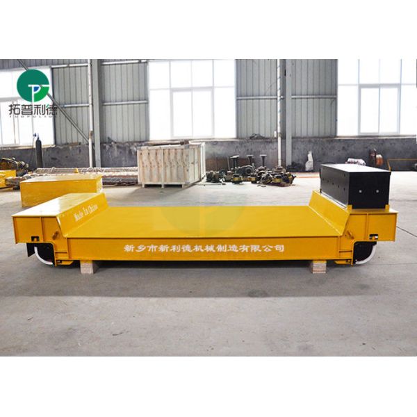 Material handling equipment 15 ton transfer cart battery powered applied in outdoor working site