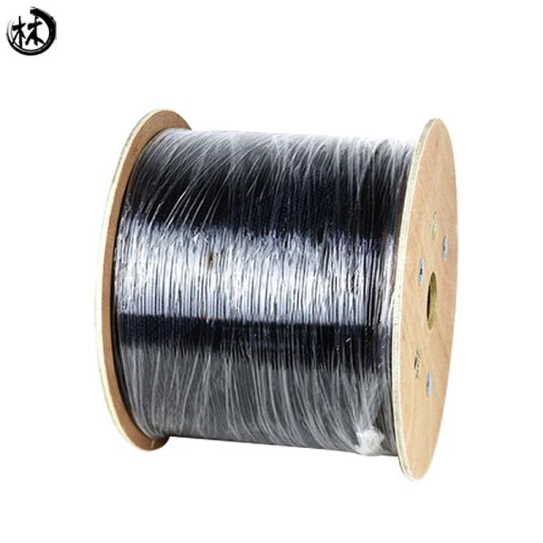 Modo de FRP preto/núcleo de aço do cabo de remendo 2 da fibra ótica único