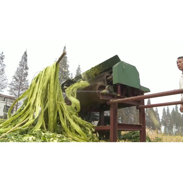 Farmer Hemp Jute Peeling Machine , Ramie Sisal Fiber Extraction Machine