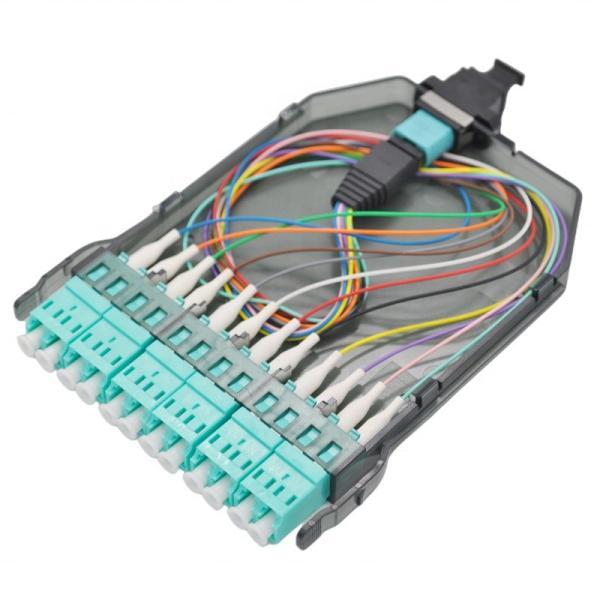 Networking Fiber MPO Cassette for FTTH Singlemode Multimode 12 Cores LC-MPO/MTP APC/UPC Duplex