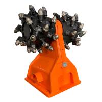 A máquina escavadora parte a instalação do cortador de cilindro e a manutenção simples hidráulicas HDC35