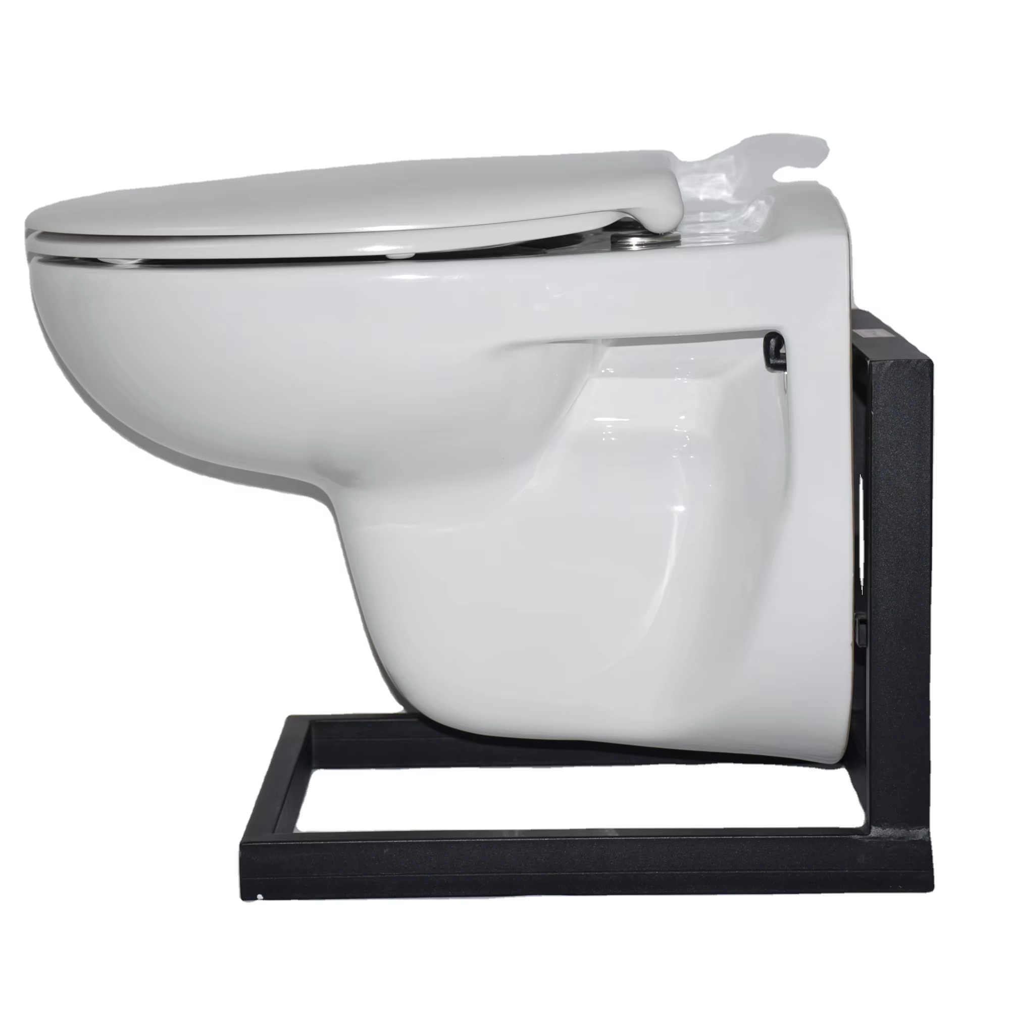 Wall Hung WC Economic Cheap Toilets Rimless Flushing Ceramic Toilets for European Market Bathroom Products