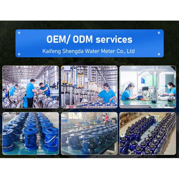 4 Inch Cast Iron Body Woltman Water Meter Flow Meters