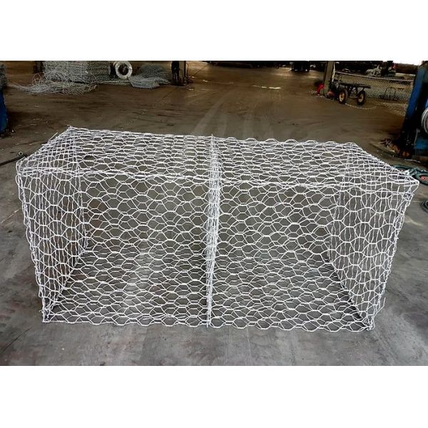 10% Aluminum 90% Zinc Coated Channel Linings Gabion Wire Mesh
