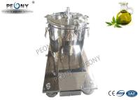 Máquina vertical de la extracción de aceite del cáñamo de la centrifugadora de la cesta de la descarga del top del manual