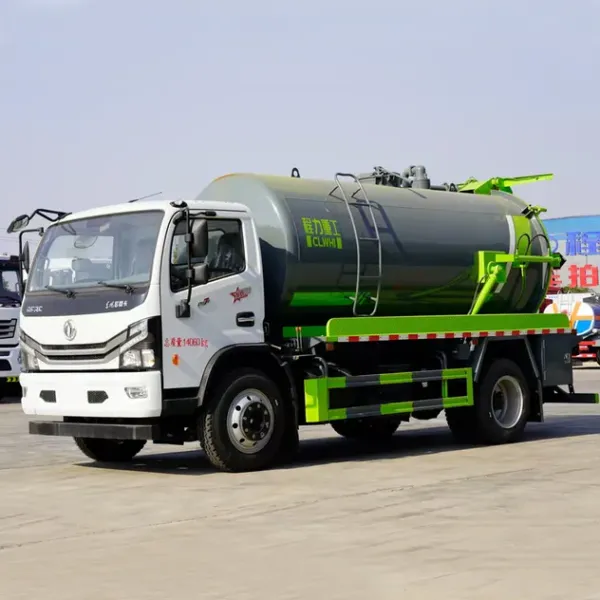 Dongfeng 12 Cubic Meter Sewage Vacuum Truck Price
