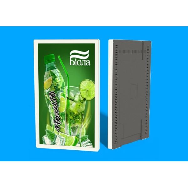32 inch Wall Indoor Digital Mirror Poster Smart Digital Video Advertising Screen Led Signage Solutions
