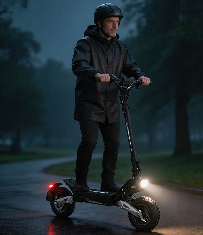 SR3 Long Range Electric Scooter For Adults 60V 23.4Ah Battery 11