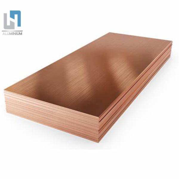 A folha pura 4x8 da placa H65 de cobre faz sob medida o ODM do OEM da espessura de 0.5mm