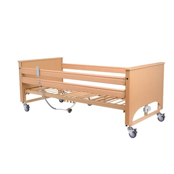 Wooden Electric Hospital Bed 216*103 * 30-70 cm Size Ideal for Home Care Needs