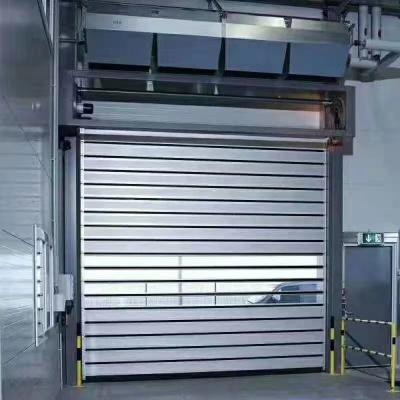 US Alloy High Speed Rolling up Fast Roller Shutter Spiral Warehouse Security Door