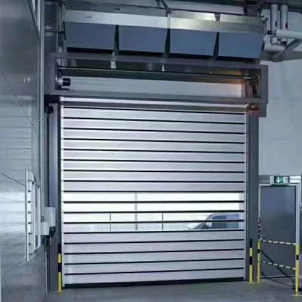 Aluminum Alloy Roll up Fast Acting Roller Shutter Security Warehouse Door Customization