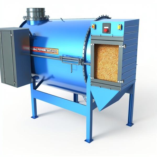 Industrial Maize Dryer Machine 100-1000T/D Capacity Weather-Resistant
