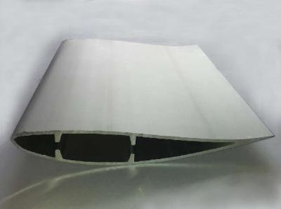 o perfil industrial da pá do ventilador 6063-T5, espaço livre anodizou o filme 15-20um