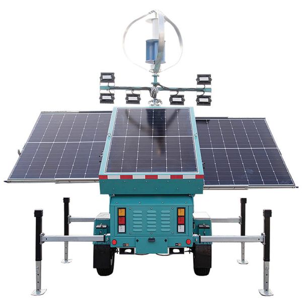 Affordable Solar Light Tower Outdoor Light Tower High Intensity Illumination Solar Light Tower Manufacturer
