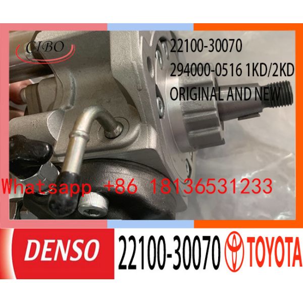 Pompe d'injection d'origine DENSO 22100-30070 2210030070 294000-0516 2940000516