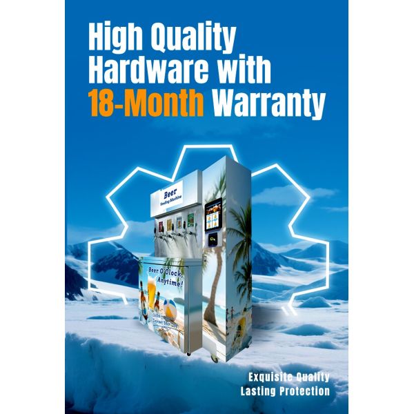 WEIMI Self Service Fresh Beer Vending Machine for Bars, Cafes & Restaurants