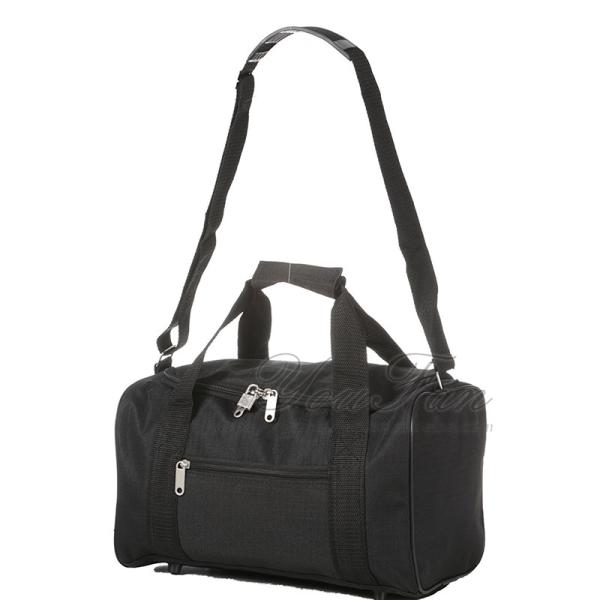 Durable Black Nylon Airclassics Flight Bag Made For The Beginning Pilot