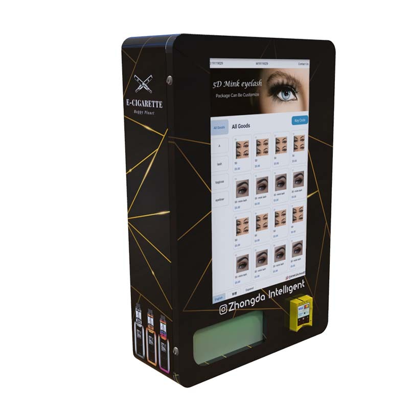 Eco-Friendly Beauty Vending Machine for False Eyelashes and Nail Products