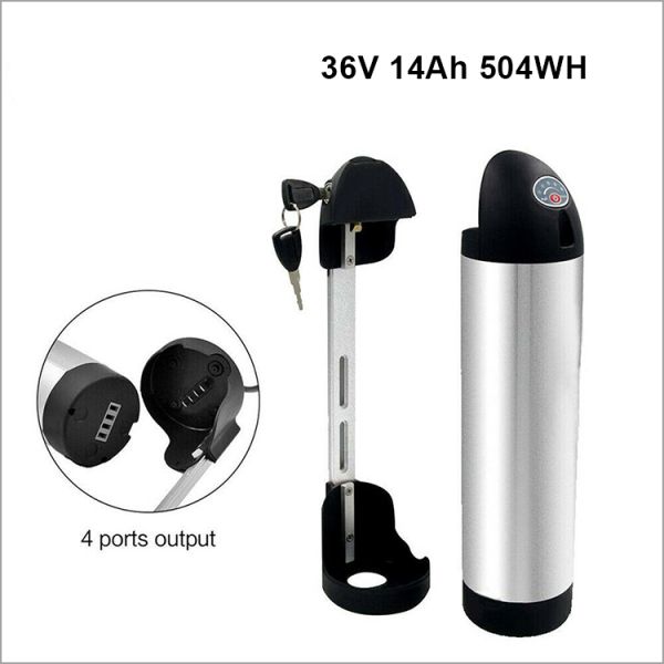 18v 36v 48v 10ah Electric Bicycle Battery 800 Cycles Rechargeable Bike Battery
