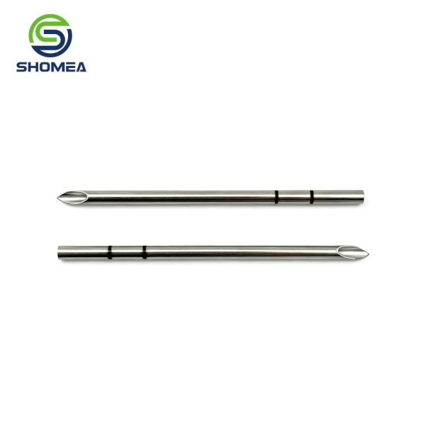 SHOMEA Medical Grade Stainless Steel Lancet Needle with Precision Marked Scale