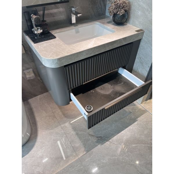 Утонченный, прочный, коррозионно-устойчивый, экономящий место, элегантный и современный ванный зал из нержавеющей стали