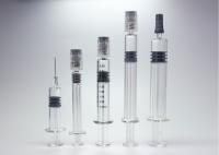 as seringas 1-5ml preenchidas vidro colorem claramente para farmacêutico e cosmético