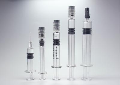 1-5ml Glass Prefilled Syringes Clear Color For Pharmaceutical And Cosmetic