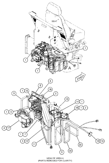 520-8326 5208326 Piernas de aire acondicionado para excavadoras de núcleo de calefacción adecuadas para C4.4 C7.1 E323