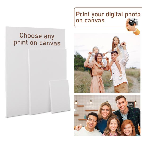 Custom Framed Canvas Prints With Inkjet Cotton Canvas Available In Standard And Custom Sizes