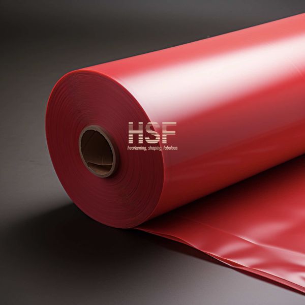 120μm Opaque Red HDPE Film for Backing Liner in Tapes, Printings, and Packaging