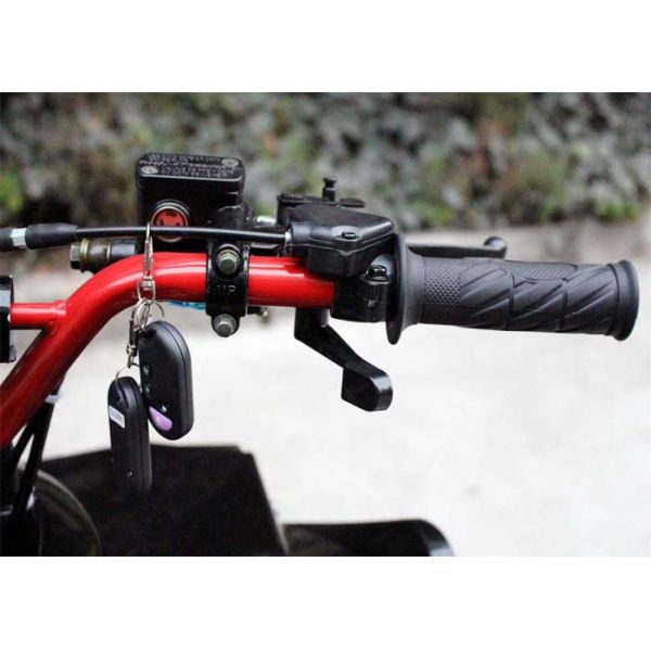 Single Cylinder 125cc Atv Quad Bike Four Wheelers 4 X 4 With Rear Rack / Bright Headlights