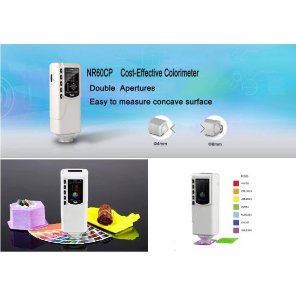 Metro de situación doble del color del PDA del CIE 10° de la croma de D/8 NR60CP