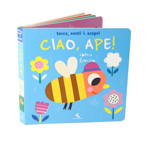 Environmental Ink Printing Educational Playing Cards Flip Flap Book For Kids
