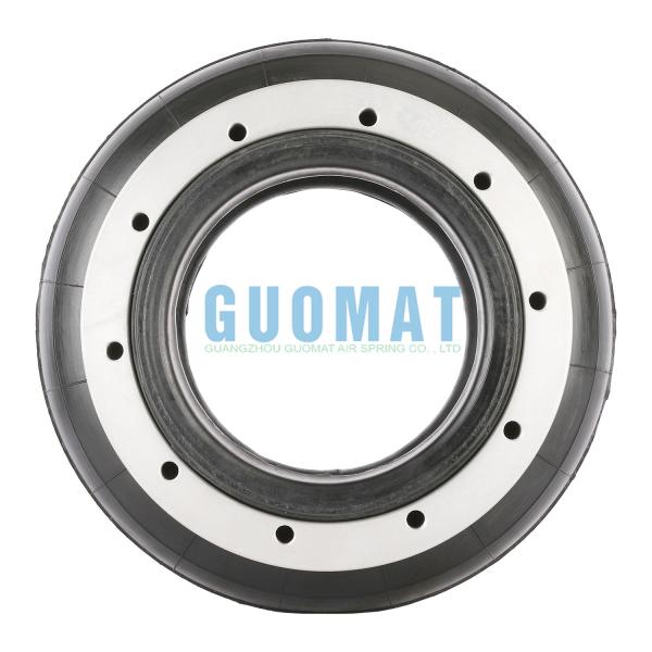 Original Guomat 1H320124 Single Convoluted Piston Air Spring With Flange Connection