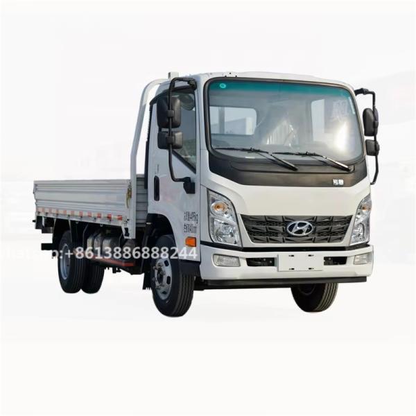 Korea  Single   Row Cargo Transport Truck With Fence Plate Style  Lorry Camion  Pickup Truck