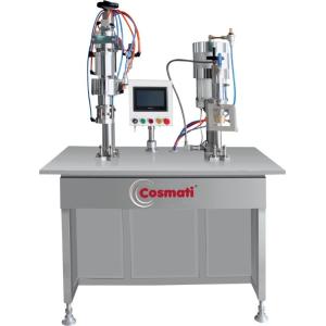 Semi Automatic Manual Aerosol Filling Machine for Air Freshener Body Spray Can